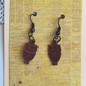 "Owl You Need is Love" Earrings
